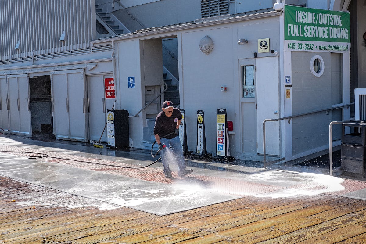 Walkway Cleanup